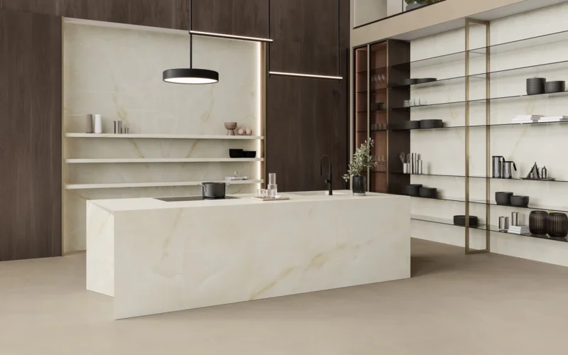 Onyx White porcelanska ploča